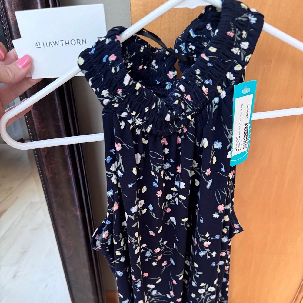 Floral Sleeveless Top